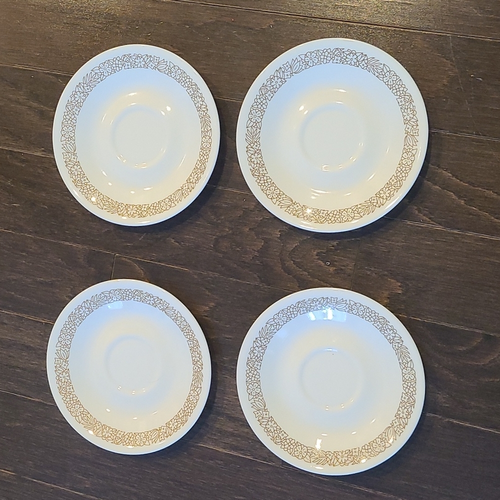 Corelle Woodland Brown Saucer 4